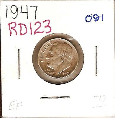 1947 Roosevelt Dime
