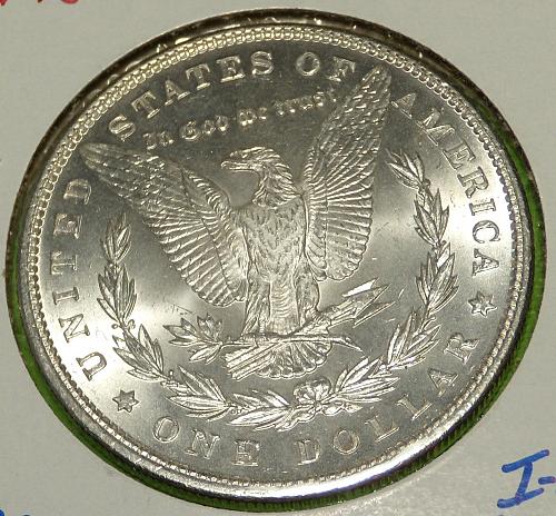 1897 Morgan Dollar  MS62 #$-1897-2