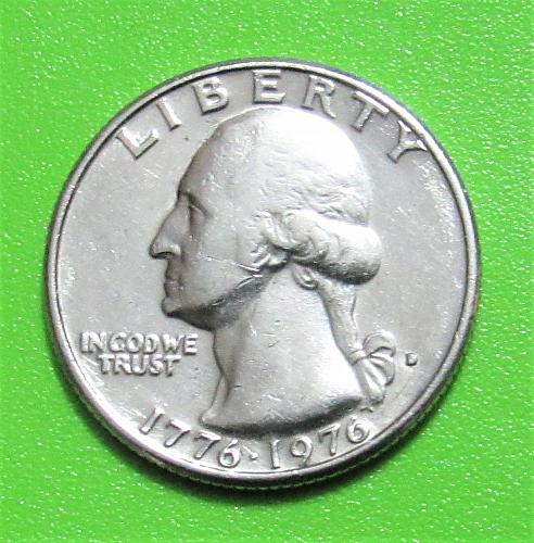 1976-D 25 Cents - Bicentennial Washington Quarter - Little Drummer Boy