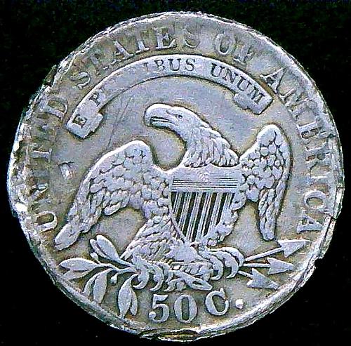 1833 Capped Bust Half Dollars Lettered Edge. V2P13R5