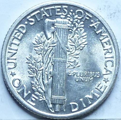 1936- P Uncirculated Mercury Dime Unc ( N-147 )