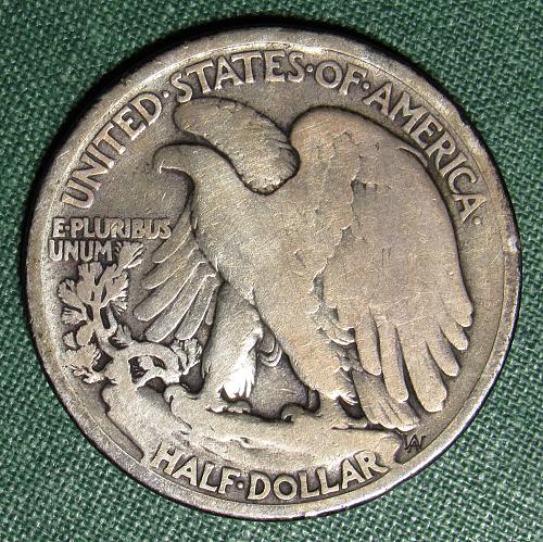 1916D Walking Liberty Half Dollar