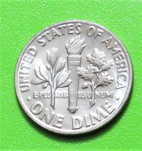 1977 10 Cents - Roosevelt Dime