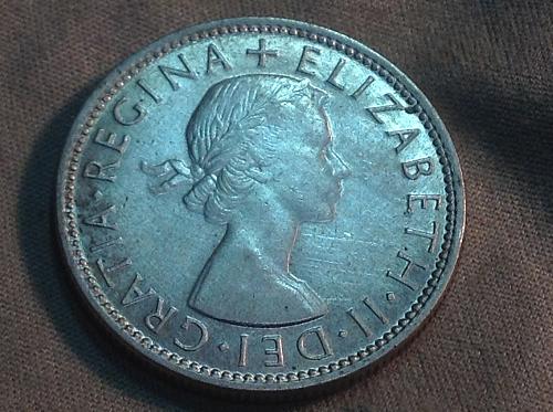 1954 Australia Silver Florin