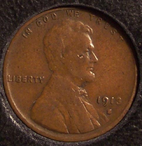 1913-S Lincoln Wheat Back Penny VG #0713