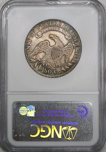 1832 NGC MS63 Bust Half, fine satiny luster & original surfaces, very few marks