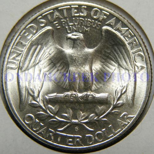 1947-S Washington Quarter FS-501 RPM #1 CHBU+