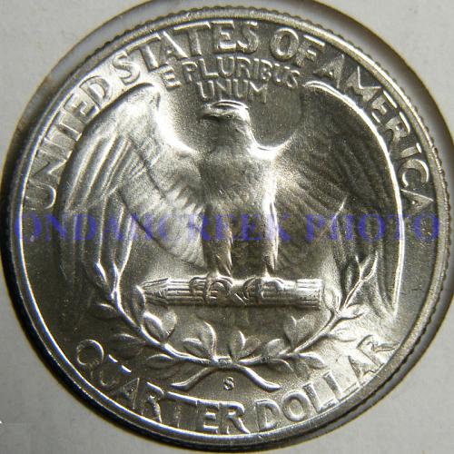 1947-S Washington Quarter FS-501 RPM #1 CHBU+