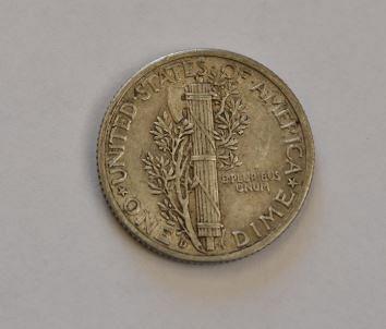 1940 D Mercury Dimes - 7 Pieces