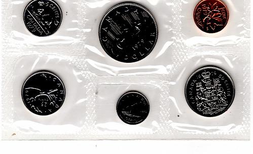 1979 CANADA SIX COIN PROOF-LIKE SET