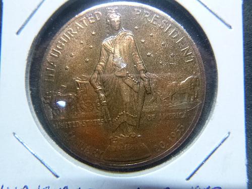 DWIGHT D. EISENHOWER 1953 INUGURATED PRESIDENT TOKEN