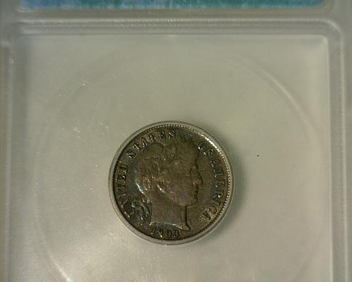 1903 O SILVER BARBER DIME  ICG EF-40  NICE LOOKING COIN!!