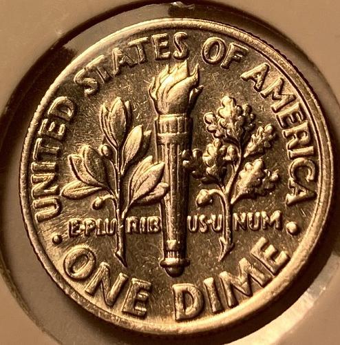 1991 P Roosevelt Dimes