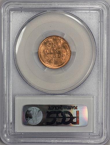 1955-S Lincoln Wheat Cent-PCGS MS 65 RD