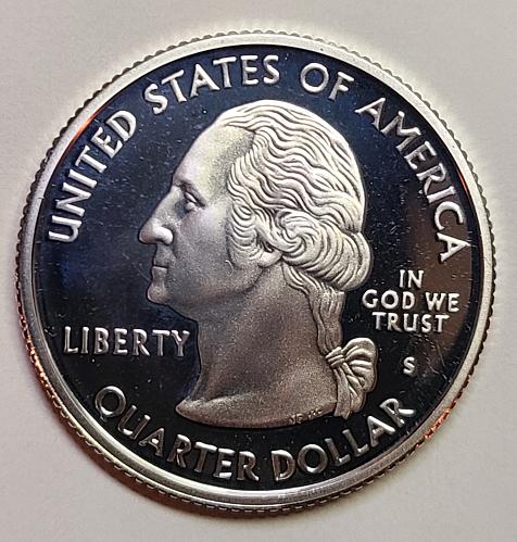 Statehood Quarter 2007-S Washington SILVER Proof-65 (GEM)