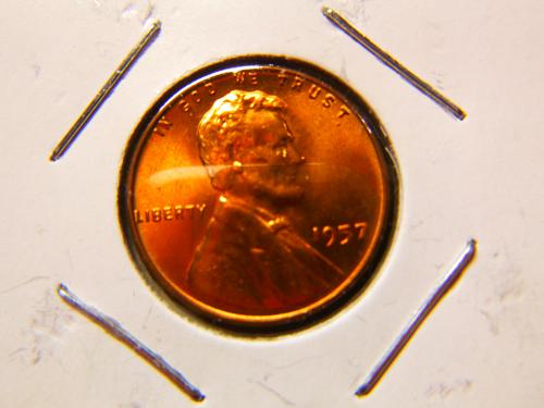 1957 P Lincoln Wheat Cent Small Cents