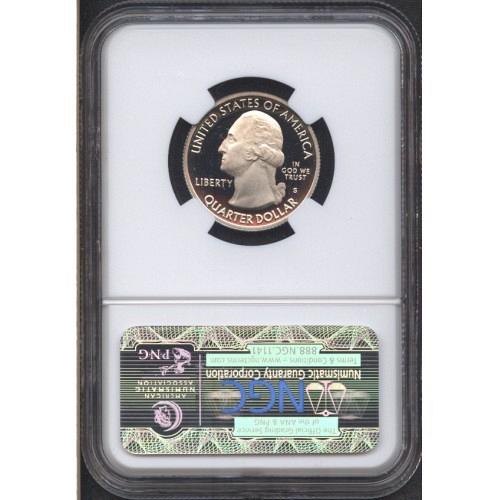 2010 - S  YELLOWSTONE  N. P.  Quarter  -   NGC  -   PF 69 UCAM