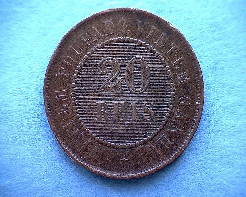 1911 BRAZIL TWENTY REIS