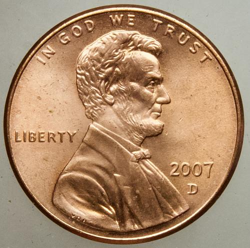 2007 D Lincoln Memorial Cent #5