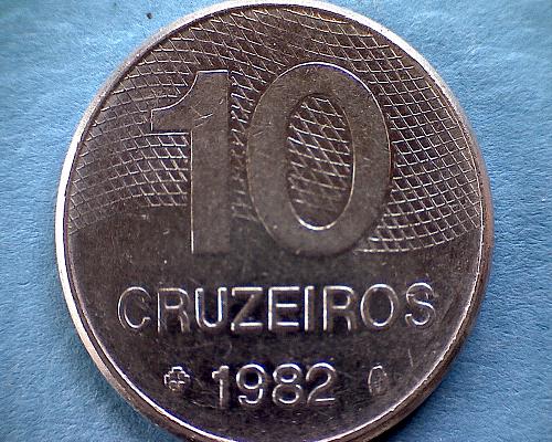 1982 BRAZIL TEN CRUZEIROS