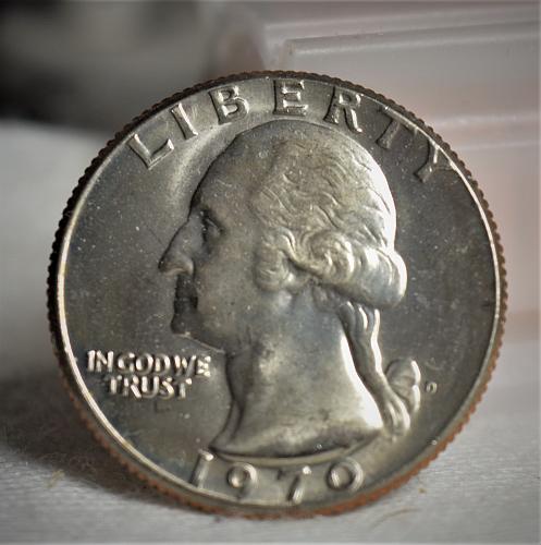 1970 D Washington Quarter BU