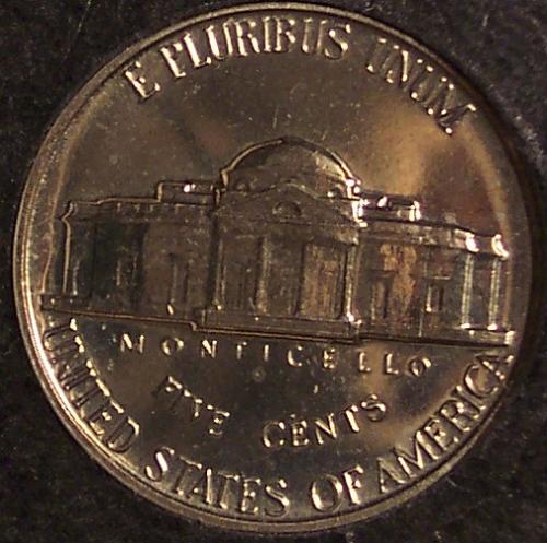 1963 Proof Jefferson Nickel #0010
