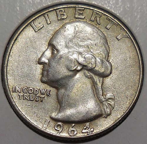 ✅1964-P Silver Quarter✅