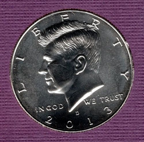 2013 P Kennedy Half Dollars - #4