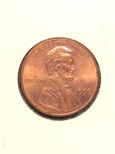 1996 P Lincoln Cent