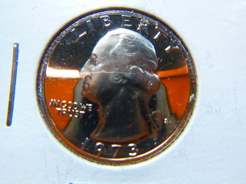 1973 S Washington Quarters Clad Composition