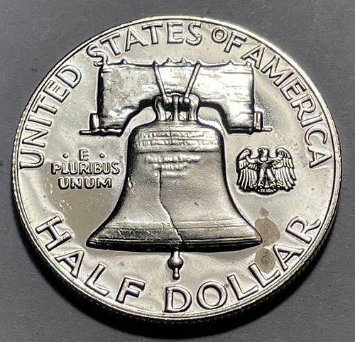 1963 Franklin Half Dollars  11214