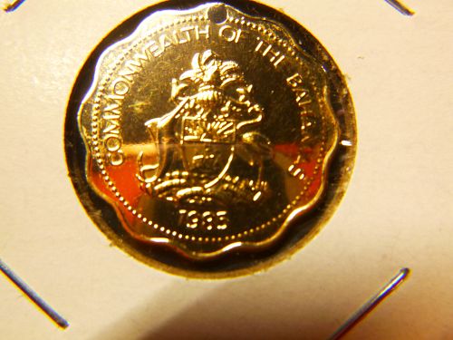 BAHAMAS 1985 10 CENTS