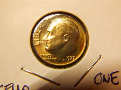 1977 P Roosevelt Dimes