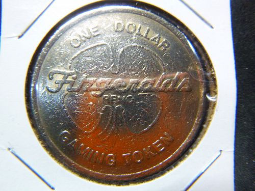 FITZGERALDS  HOTEL AND CASINO 1985 RENO NV 1.00 GAMING TOKEN