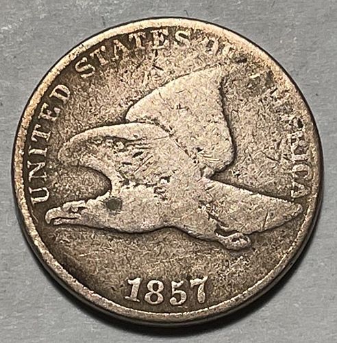 1857 Flying Eagle Cent  11441