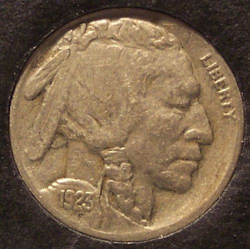 1923-S Buffalo Nickel VF SCARCE DATE #0063