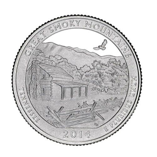 2014  S   GREAT SMOKEY MOUNTAINS   WASHINGTON QUARTER