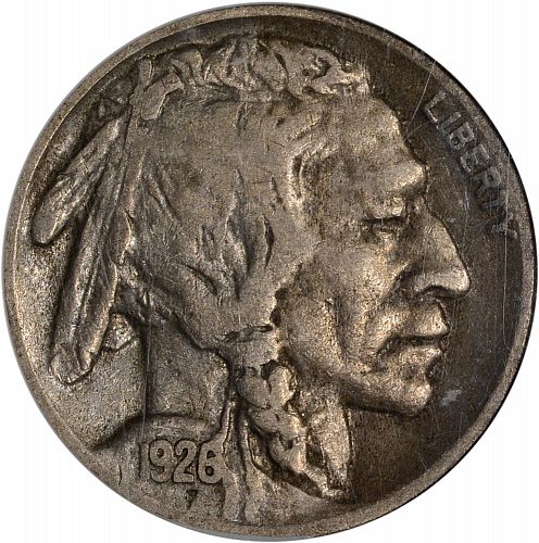 1926-S Buffalo Nickel 5c ANACS VF20 - ToughCOINS