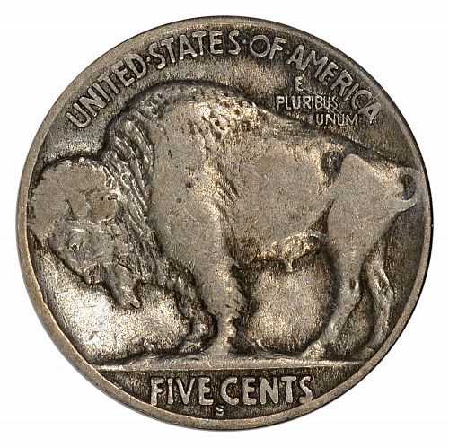 1926-S Buffalo Nickel 5c ANACS VF20 - ToughCOINS