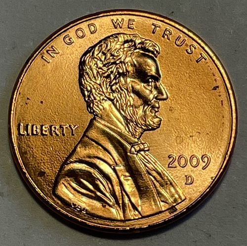 2009 D Lincoln Memorial Cent : Birth and Early Childhood Kentucky 3744