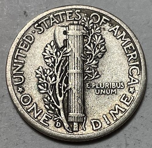 1943 D Mercury Dimes 31032