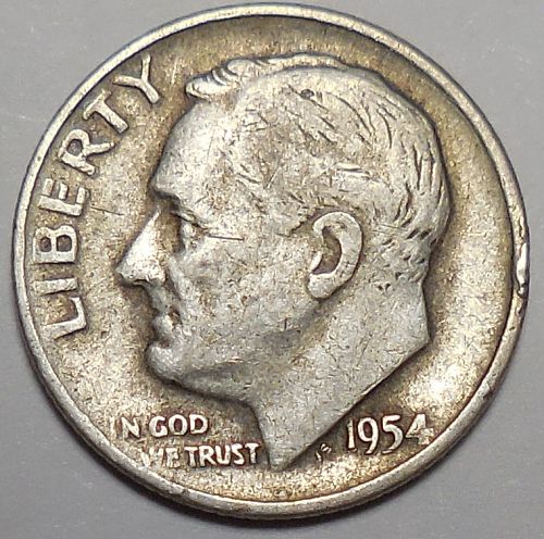 ✅1954-D/D Uncertified Roosevelt Silver Dime✅