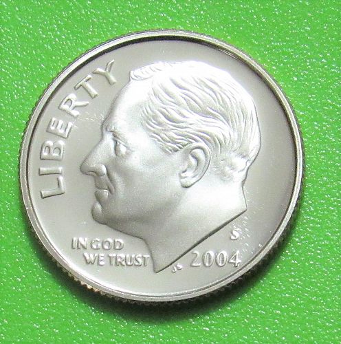 2004-S 10 Cents - Roosevelt Dime - Cameo Proof