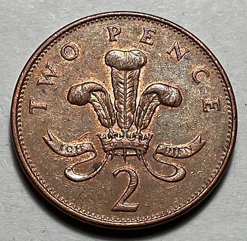 1992  2 Pence - Elizabeth II. 31351