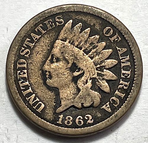 1862 Indian Head Cent  31442