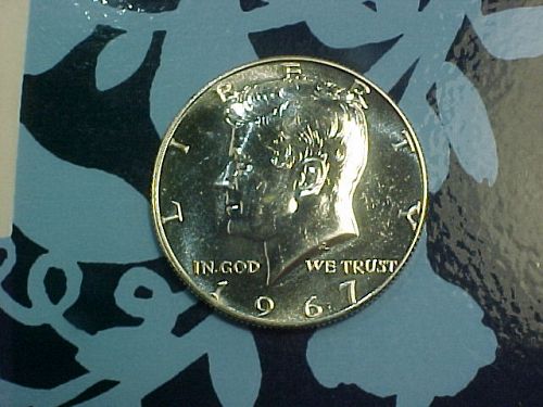 1967 KENNEDY HALF       aq63
