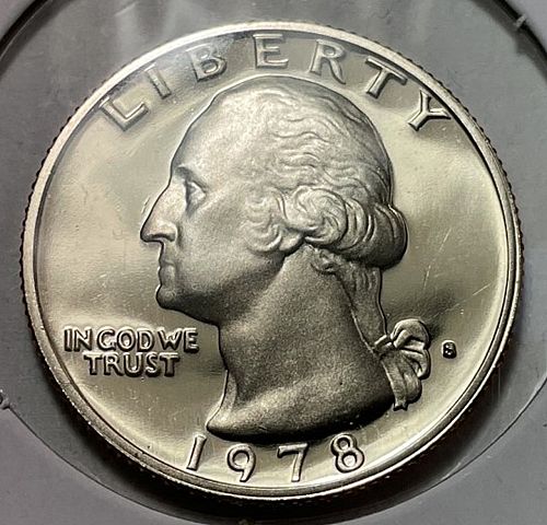 1978 S Washington Quarter Proof DCAM. 31644