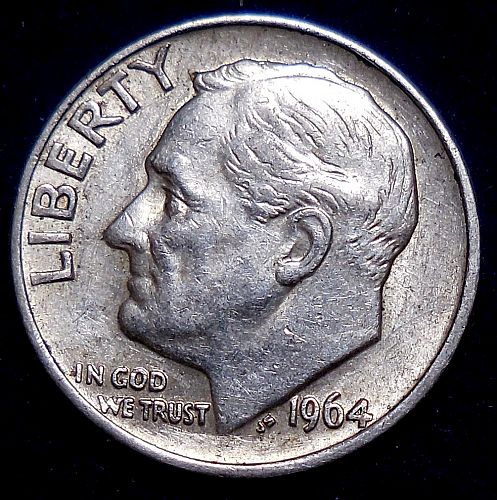 ✅1964-P Silver Roosevelt✅