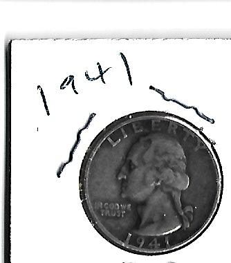 1941      WASHINGTON QUARTER