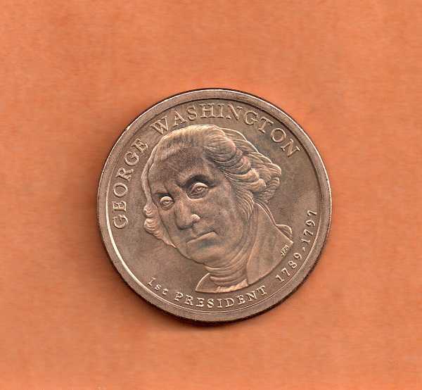 2007 d Presidential Dollar Washington For Sale, Buy Now